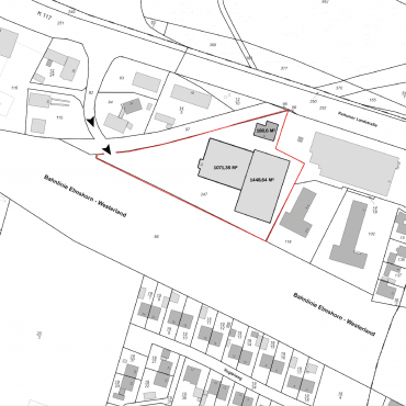 Eine Karte, die den Standort eines Gebäudes anzeigt, seine Beschreibung verbessert und für SEO mit relevanten Schlüsselwörtern optimiert.